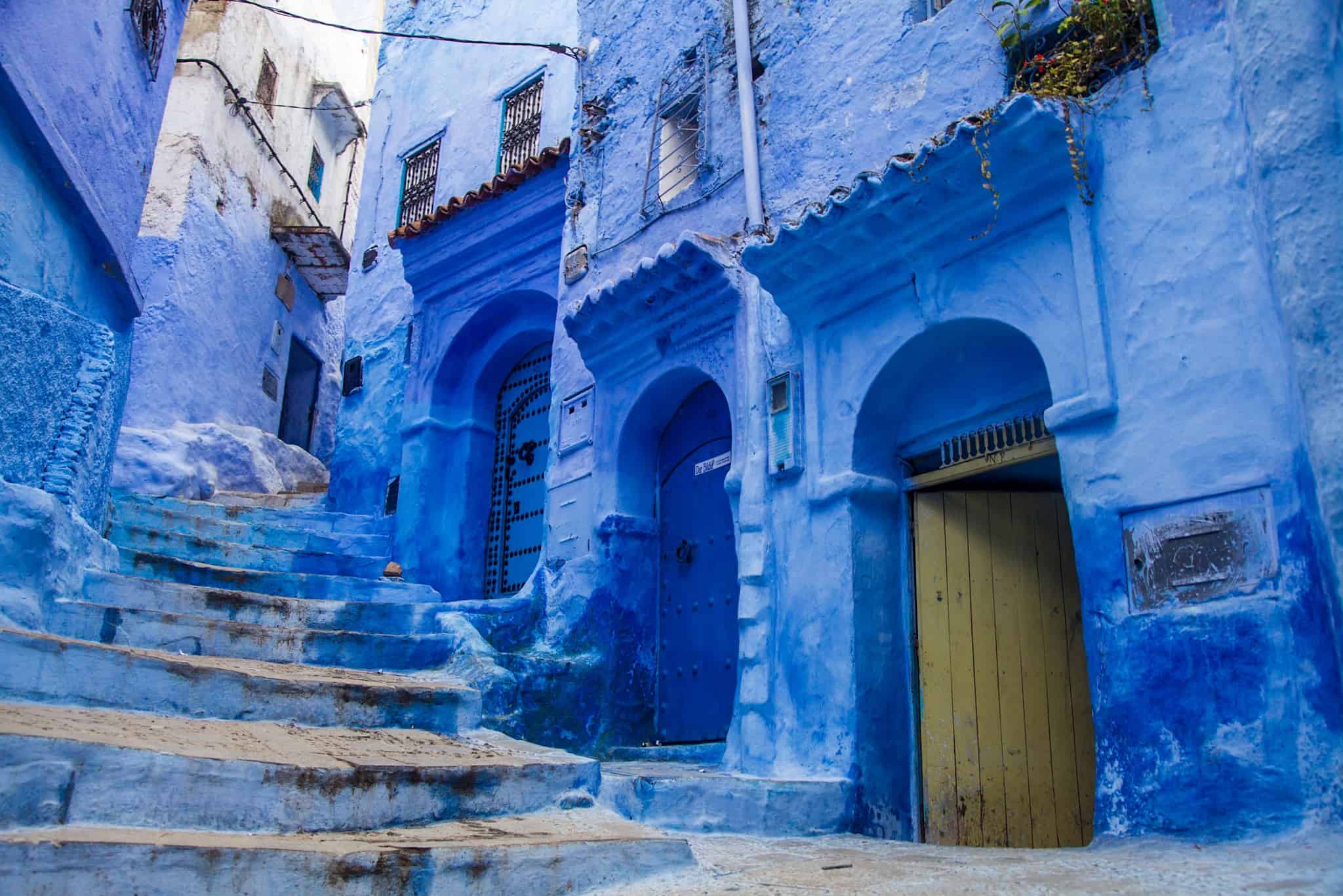 Niebieskie uliczki Chefchaouen